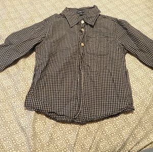 Boys Longsleeve button down top size 5t.